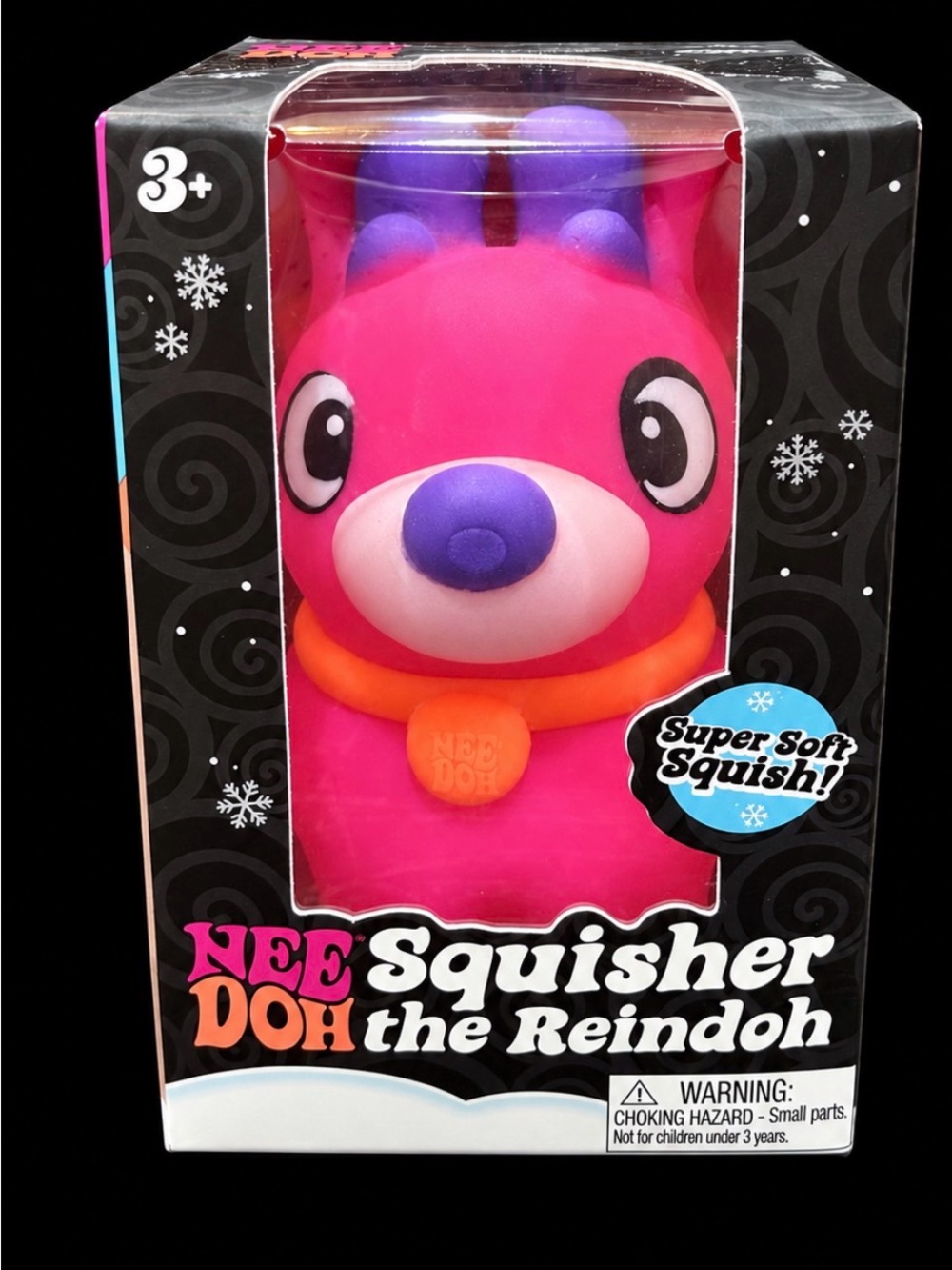 *BRAND NEW* NEEDOH SQUISHER THE REINDOH — PINK & PURPLE